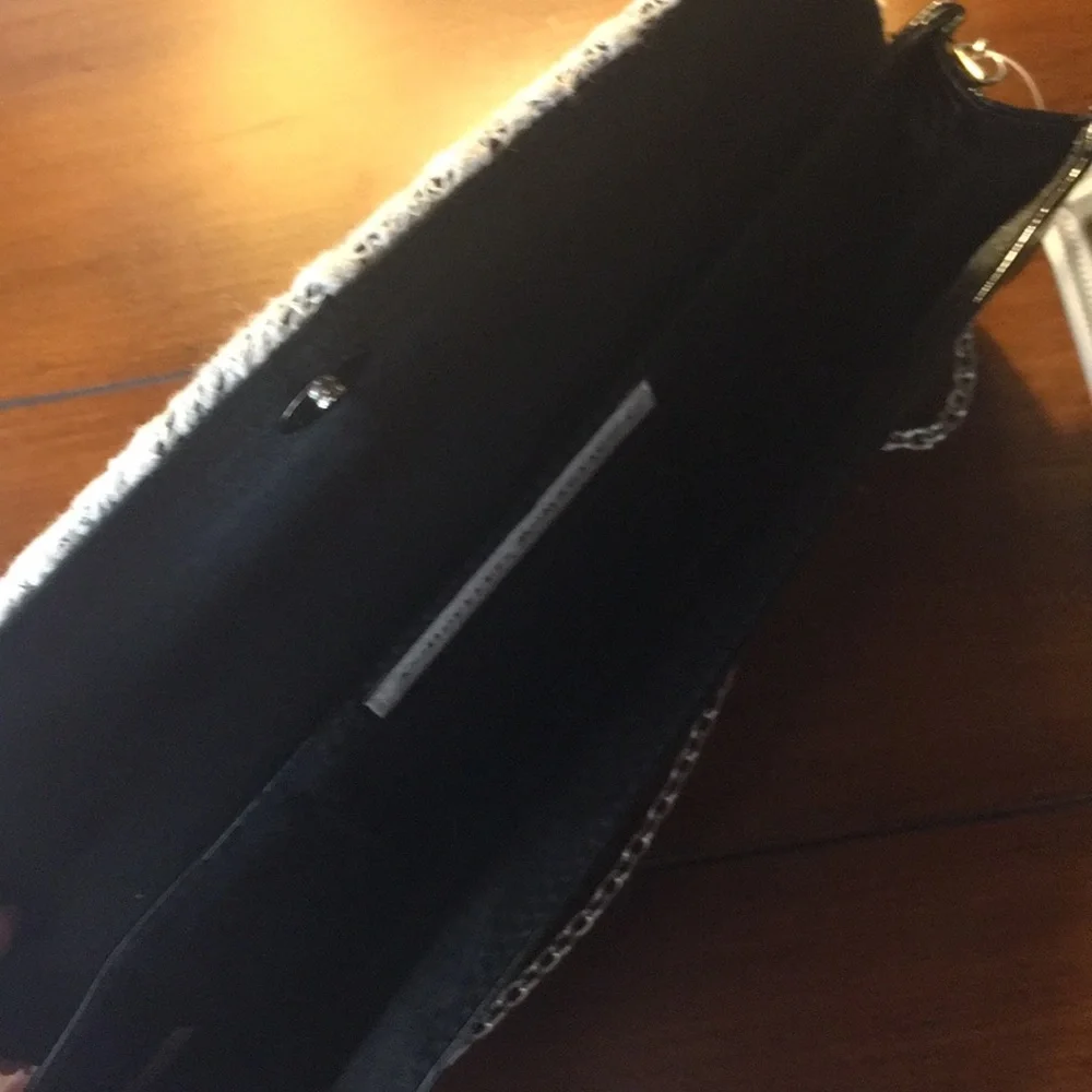 Patent Leather and Lace Evening Bag Cl… - Picture 4 of 5